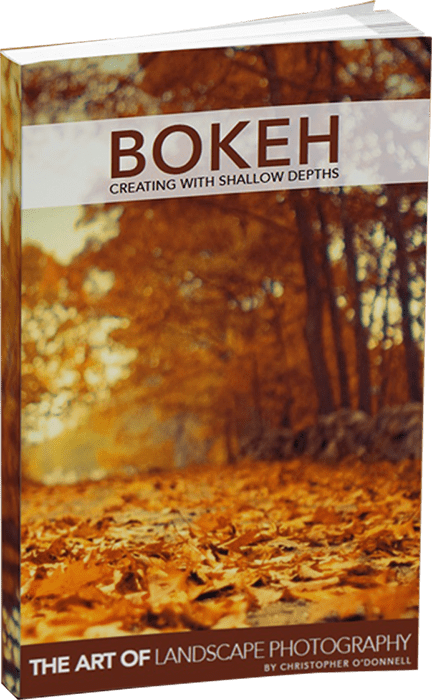 Free landscapr photography eBook on shallow depths and bokeh