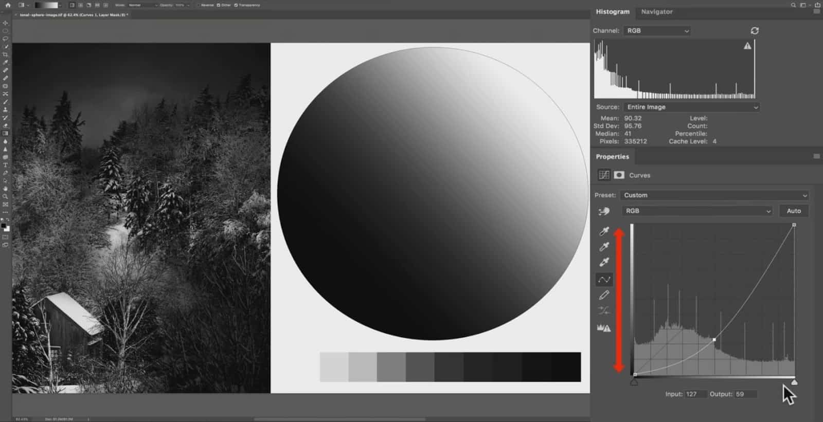 Curve Output - CreativeRAW