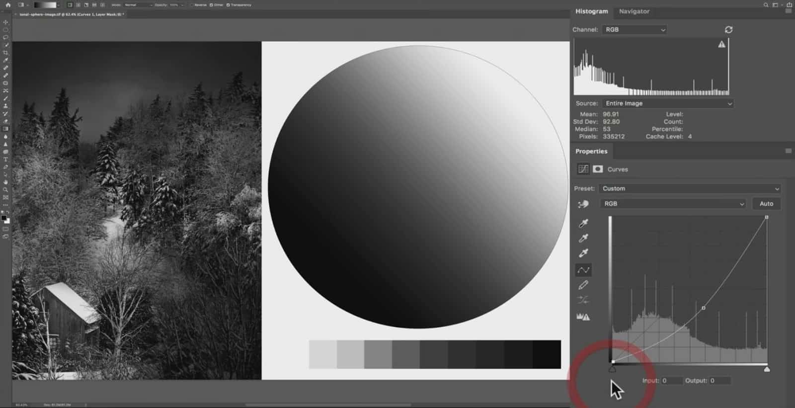 How to Make Pure Black in Curve - CreativeRAW