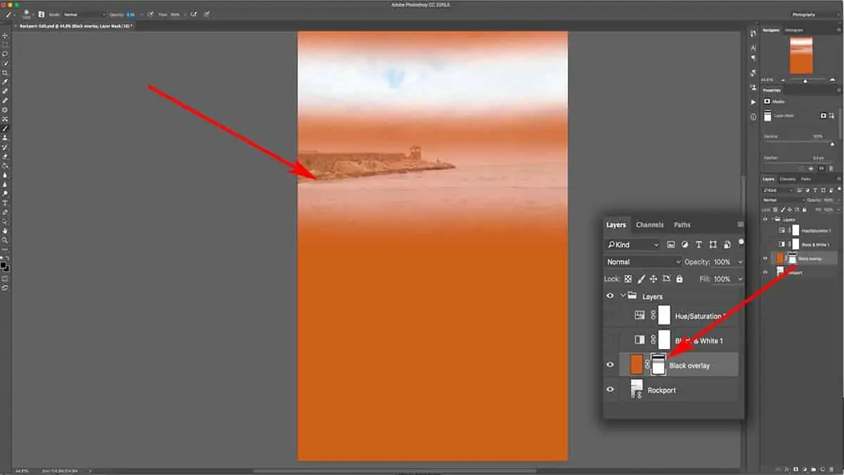 Changing the opacity of the brush tool