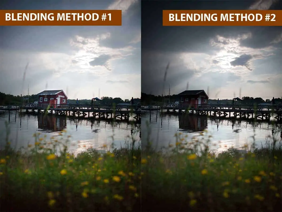 Blending Method #1 vs Blending Method #2
