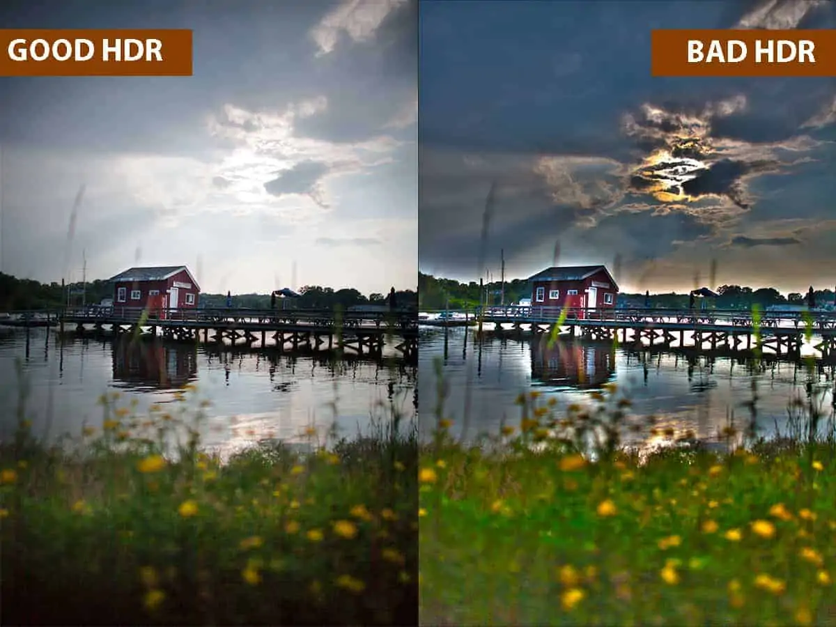 Good HDR vs Bad HDR