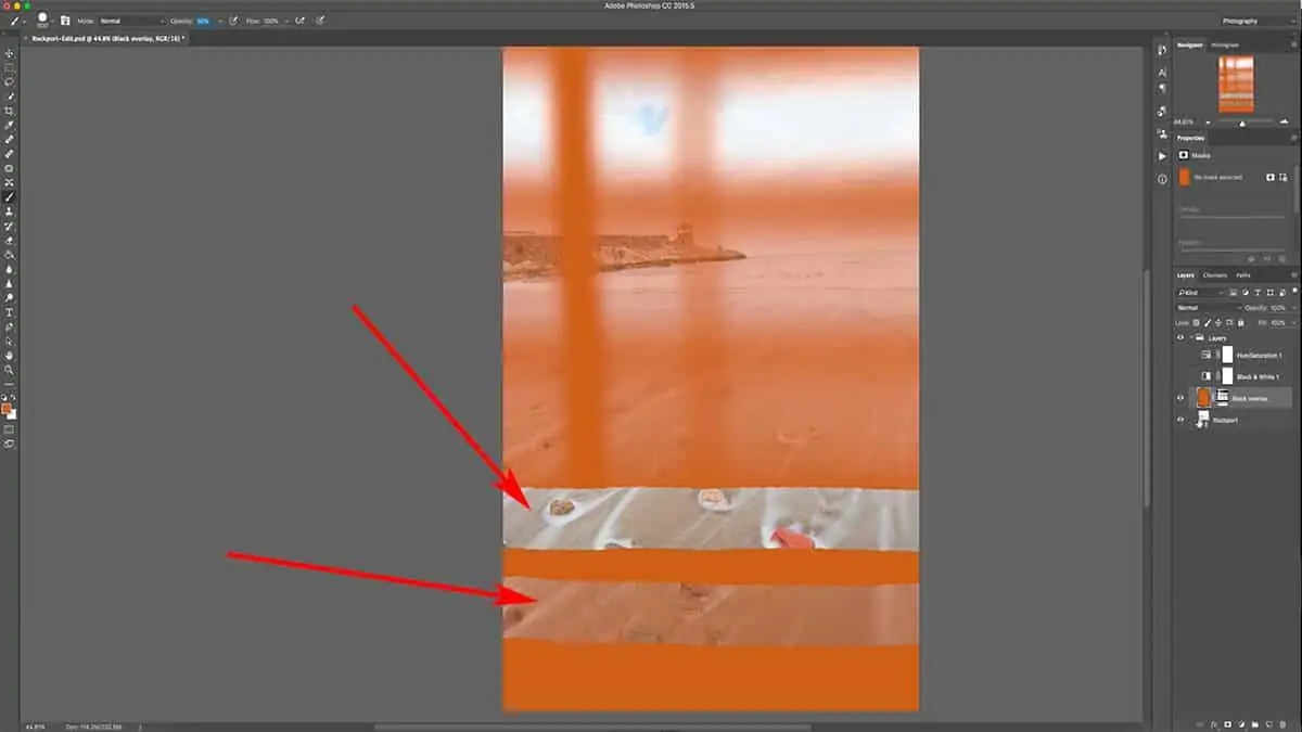 Refining a Layer Mask with the Brush Tool - CreativeRAW