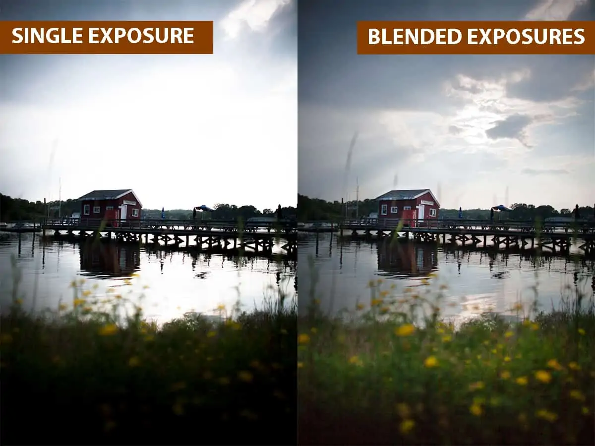 Single Exposure vs Blended Exposures
